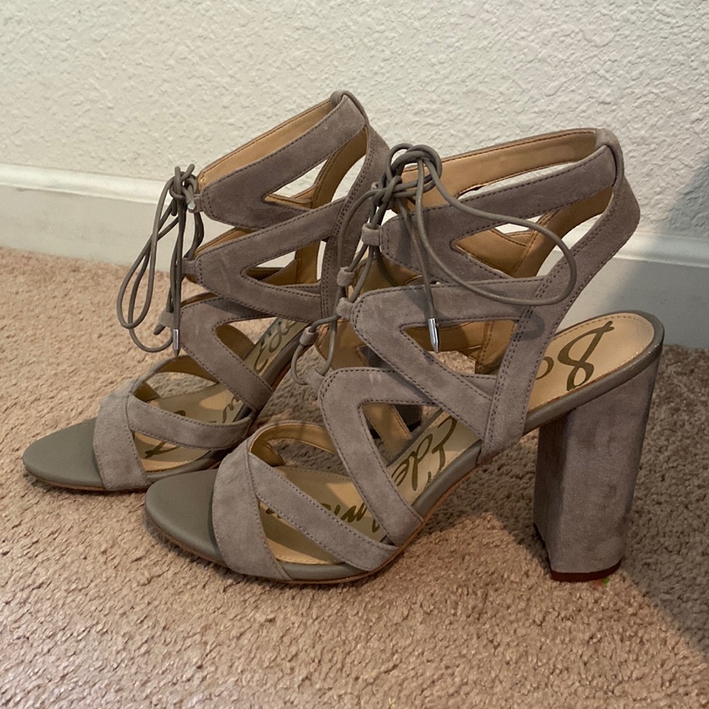 Sam Edelman lace up heels